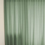 Nachtvorhang BONN in Blassgrün [034] - Raumansicht