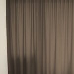 Nachtvorhang BONN in Braungrau dunkel [098] - Raumansicht