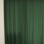 Nachtvorhang BONN in Dunkelgrün [033] - Raumansicht