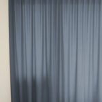 Nachtvorhang BONN in Jeansblau [052] - Raumansicht
