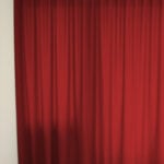 Nachtvorhang BONN in Rot [010] - Raumansicht