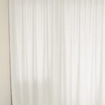 Nachtvorhang BONN in Weiss [090] - Raumansicht