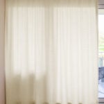 Nachtvorhang GRAZ in Beigeweiss [071] - Raumansicht