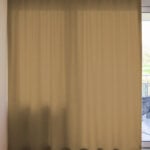 Nachtvorhang GRAZ in Braun [020] - Raumansicht