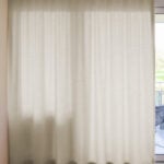 Nachtvorhang GRAZ in Graubeige [092] - Raumansicht