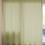 Nachtvorhang GRAZ in Grünweiss [030] - Raumansicht