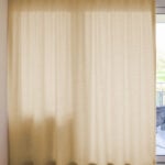 Nachtvorhang GRAZ in Hellbraun [074] - Raumansicht