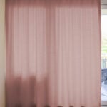 Nachtvorhang GRAZ in Rosa [061] - Raumansicht