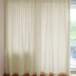 Nachtvorhang MANTUA in Beigebraun [072] - Raumansicht