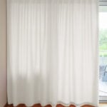 Nachtvorhang MANTUA in Weiss [090] - Raumansicht