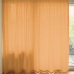Tag-/Nachtvorhang BREMEN in Apricot [060] - Raumansicht