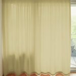 Tag-/Nachtvorhang BREMEN in Grünbeige [031] - Raumansicht