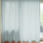 Tag-/Nachtvorhang BREMEN in Himmelblau [052] - Raumansicht