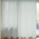 Tag-/Nachtvorhang BREMEN in Taubenblau [051] - Raumansicht