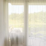 Tagesvorhang FREIBURG in Beige [072] - Raumansicht