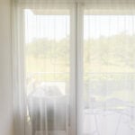 Tagesvorhang FREIBURG in Weiss [090] - Raumansicht