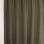 Verdunkelungsvorhang MARSALA in Braungrau dunkel [024] - Raumansicht