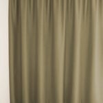 Verdunkelungsvorhang MARSALA in Olivgrau [023] - Raumansicht