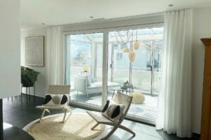 Vorhänge Einfamlienhaus Baden