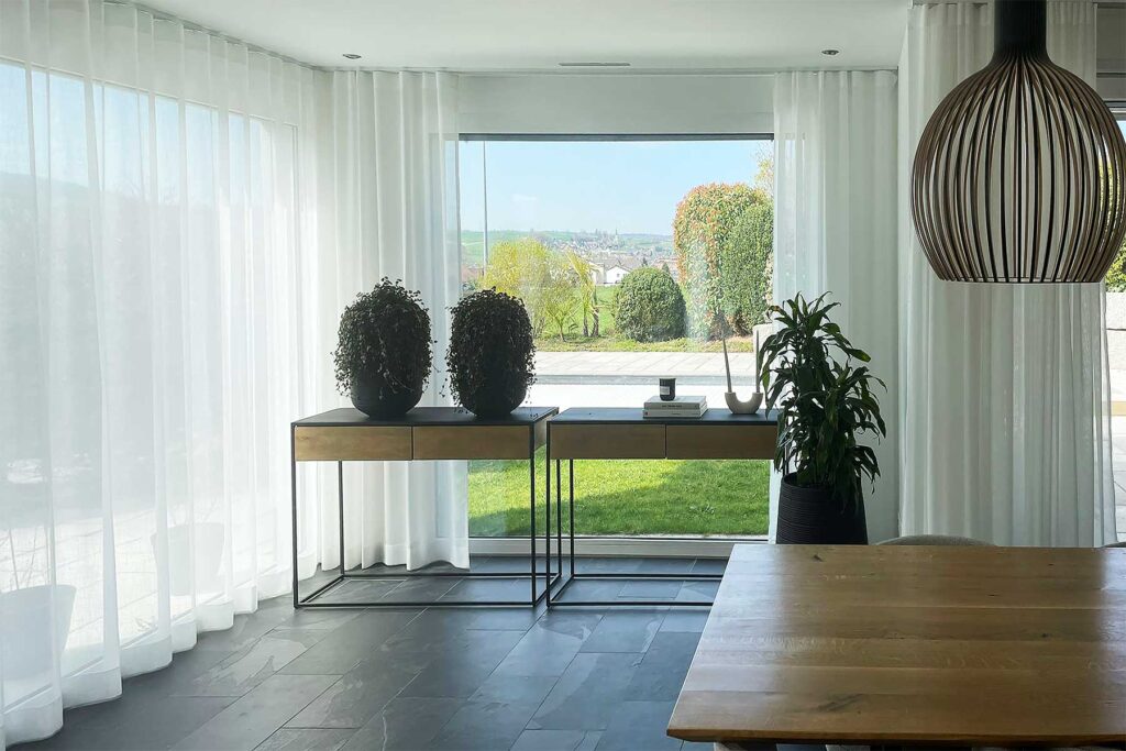 Vorhänge Einfamlienhaus Baden