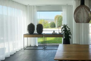 Vorhänge Einfamlienhaus Baden