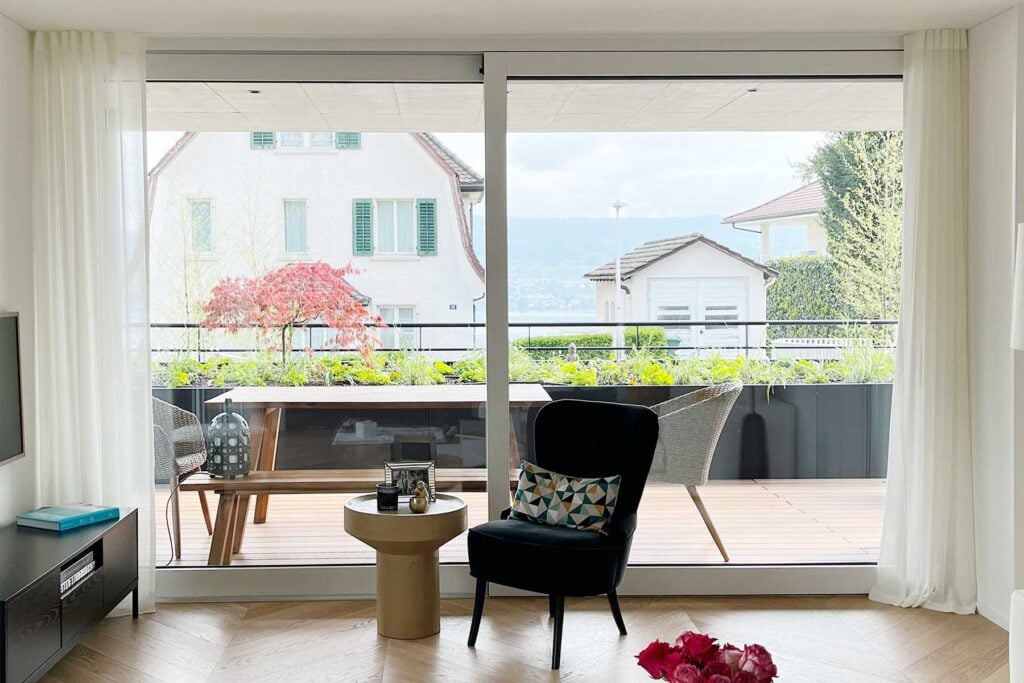 Einfammilienhaus Klchberg ZH - Aussicht