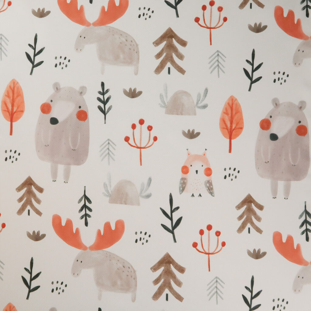 Kindervorhang FOREST ANIMALS DAY
