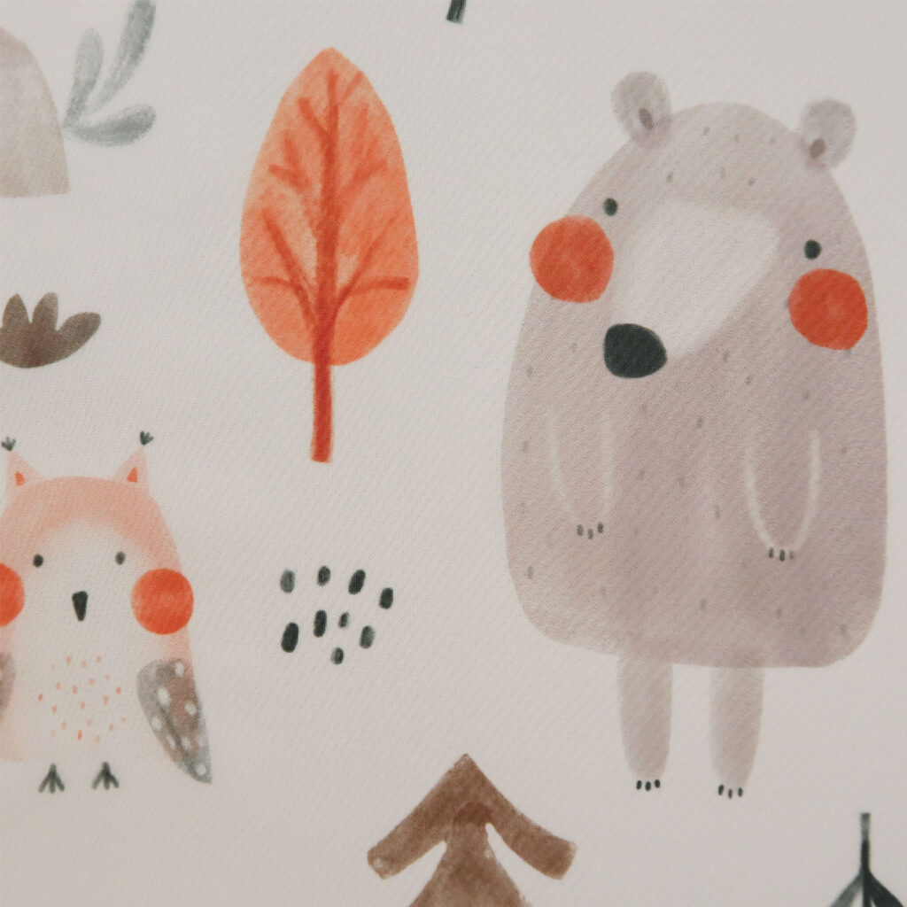 Kindervorhang FOREST ANIMALS DAY