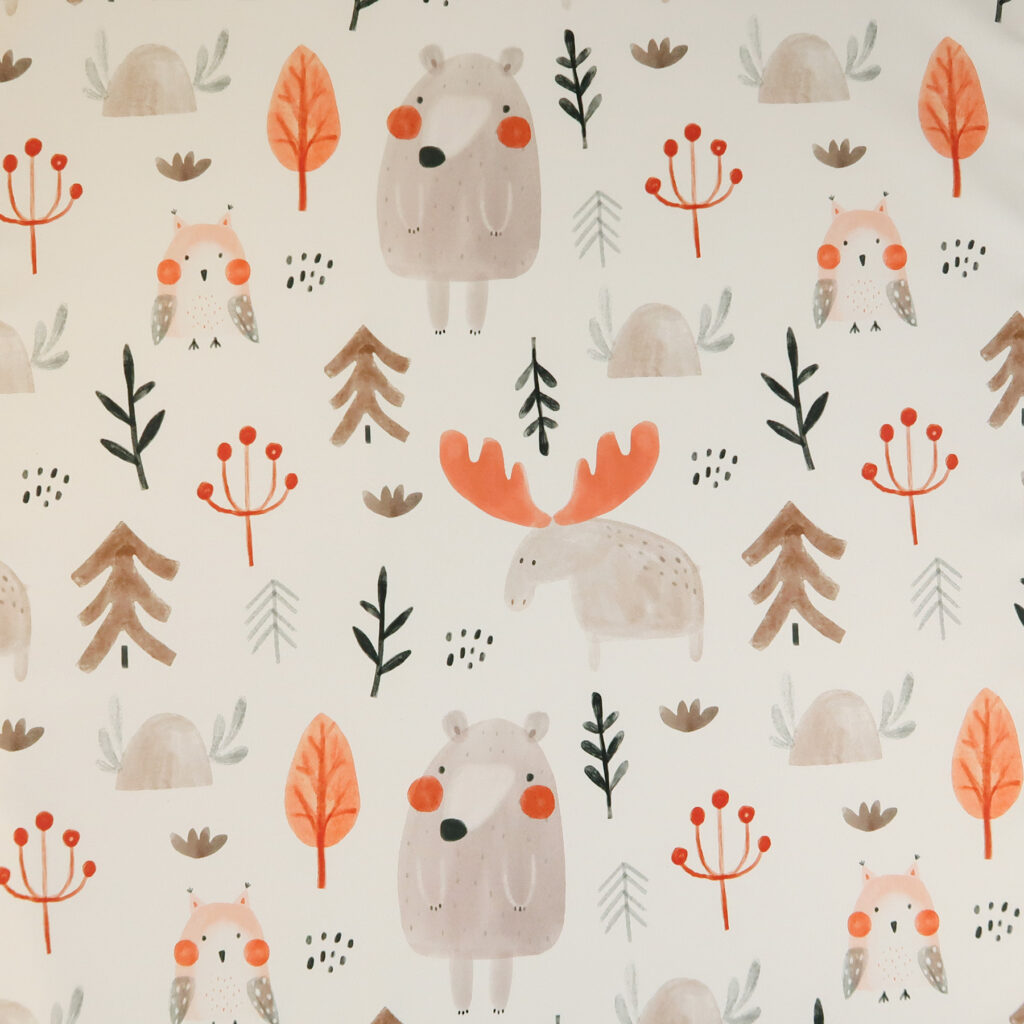 Kindervorhang FOREST ANIMALS DIMOUT