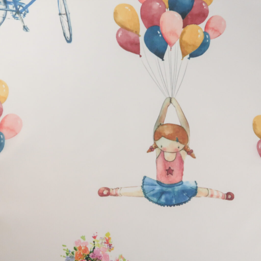 Kindervorhang HAPPY CLOWN DAY