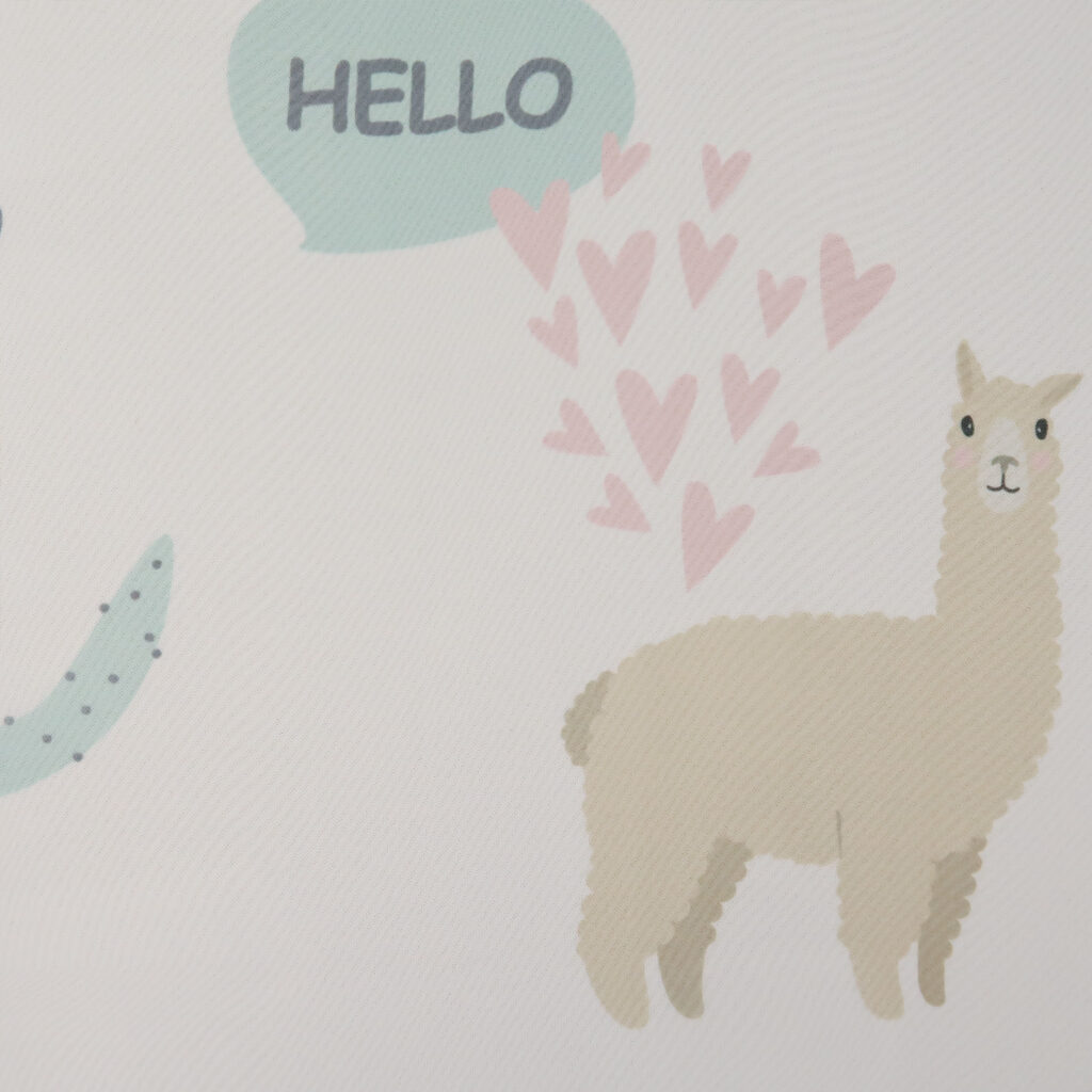 Kindervorhang HAPPY LAMA DAY
