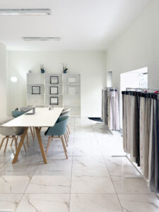 Showroom St. Gallen - Vorhangbox