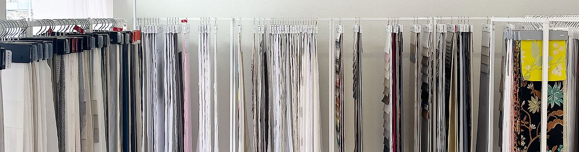 Vorhangbox Showroom St. Gallen Plissee