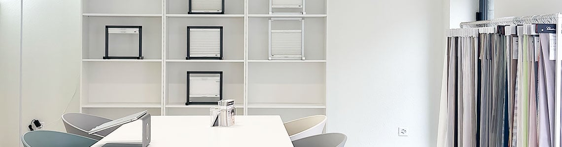 Vorhangbox Showroom St. Gallen Vorhänge
