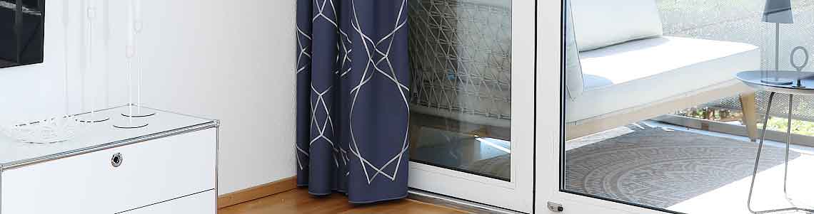 patterned curtains